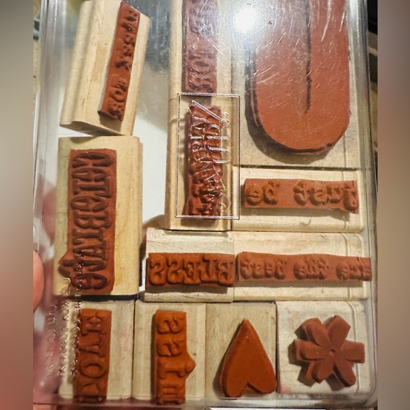 Stampin’ Up! 2 Stamp sets: CHRISTMAS! & “Just Be U” “Good for U” etc. stamp set. - Picture 5 of 5